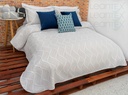 COLCHA CUBRECAMA QUEEN MARASKA JACQUARD
