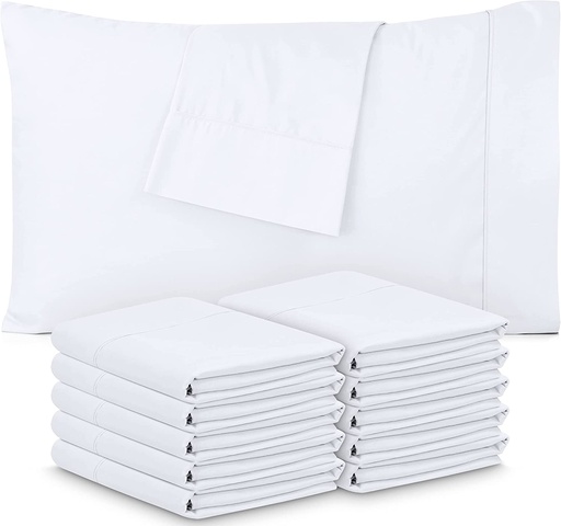 JUEGO DE SABANAS KING 180 HILOS 50/50 ALG/POL BLANCO ECLIPSE
