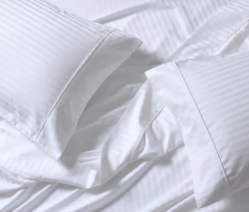 SET FUNDAS DE ALMOHADA 250 HILOS 50X70 CM X2 UND SATEEN STRIPE